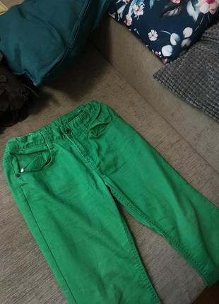 Зеленые стильные джинсы united colors of benetton7 фото