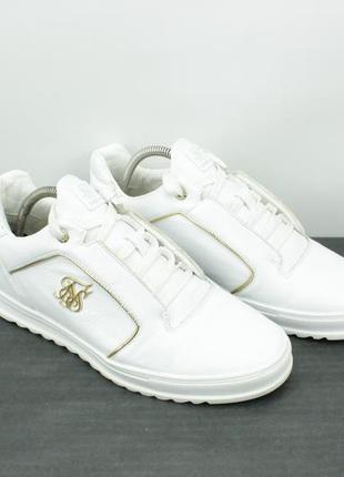 Стильные белоснежные кроссовки sik silk white sneaker