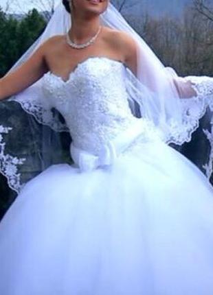 Свадебное платье 👗4 фото