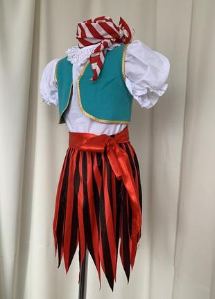 Піратка розбійниця костюм карнавальний2 фото
