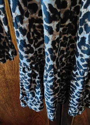 Класна леопардова сукня р.44(s)-46(m) 5
