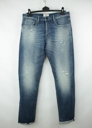 Шикарні джинси jack & jones gleen royal r255 rdd selvedge jeans