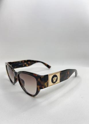 Новые ультрамодные очки (линза с поляризацией) versace💕