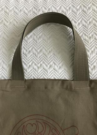 Еко сумка шоппер торба @don.bacon коричнева з малюнком кави латте-арт5 фото
