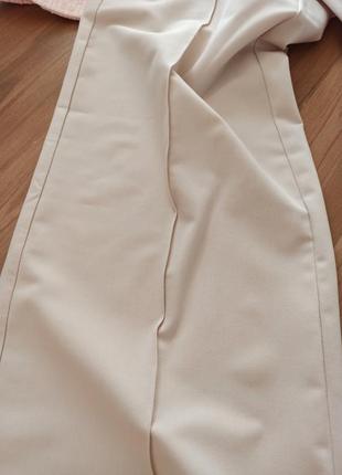 Бежевые брюки палаццо от na-kd9 фото