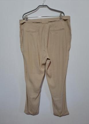 Новые фирменные легкие штаны большого размера з утяжкой на талии вискоза супер качество батал4 фото