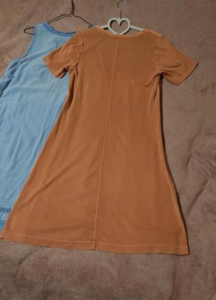 Летнее платье сарафан коттон набор 1 лотом (2 шт) sandwich и h&amp;m размер см2 фото