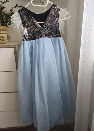 Платье нарядное на 110-116 см3 фото