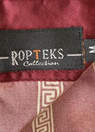 Мужская пижама ropteks collection m красный с золотом шелковая домашний комплект7 фото