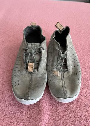 Clarks кроссовки кожаные