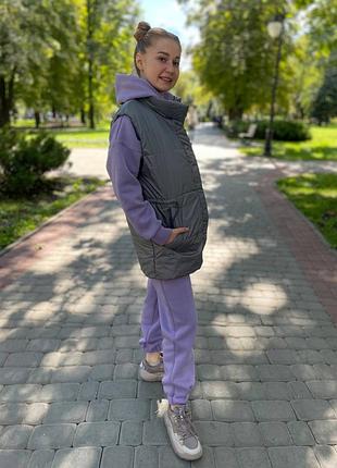 Подростковая деми жилетка