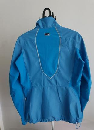 Спортивна куртка вітровка adidas terrex блакитна7 фото