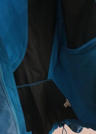 Спортивная куртка ветровка adidas terrex голубая10 фото