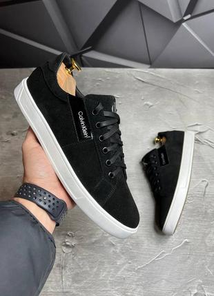 Мужские кроссовки calvin black white 41-42-45