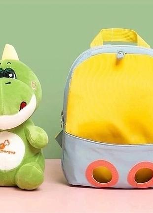 Стильный качественный рюкзак с игрушкой 🎒😊