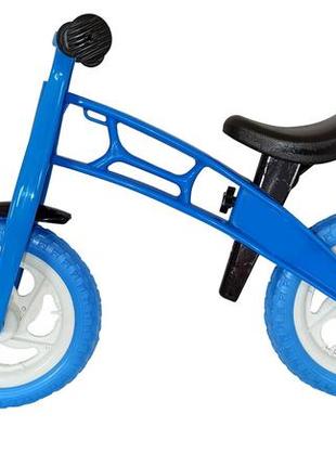 Велобіг кіндервей "cross bike", 12", блакитний, 11-016гол