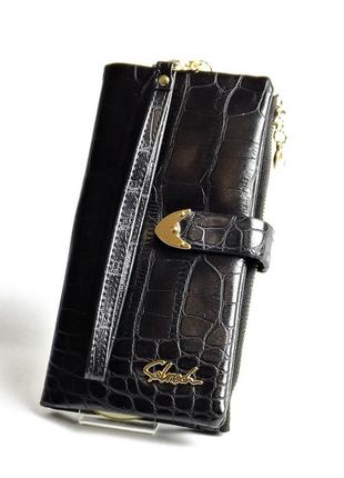 Великий жіночий гаманець sakred чорний