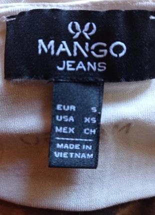 Mango jeans ніжна футболка,р.s5 фото