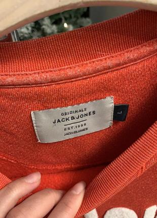 Свитшот jack &amp; jones утепленный на флисе!2 фото