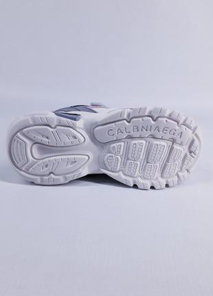 Детские кроссовки для девочки (10206-8) 27-29р белый с фиолетовым6 фото
