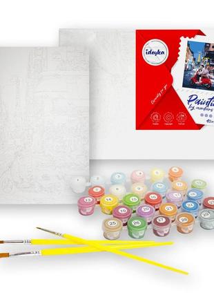 Картина по номерам две девушки за фортепиано pierre auguste renoir идейка 40 х 50 kho2664