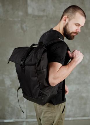 Рюкзак rolltop south classic black3 фото