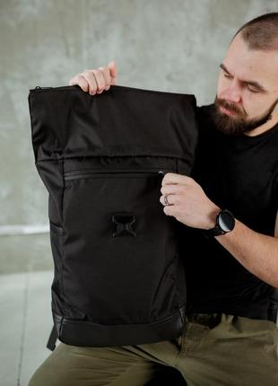 Рюкзак rolltop south classic black5 фото