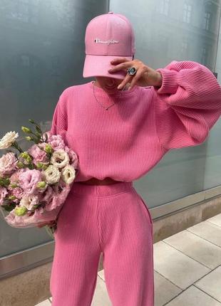 Костюм вельвет рубчик