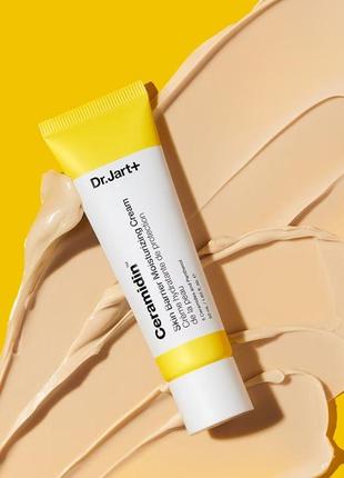 Зволожуючий крем для обличчя з церамідами dr.jart+ ceramidin cream - 50ml