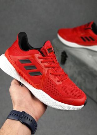 Чоловічі літні кросівки adidas climacool червоні модні кросівки адідас клімакул чудової якості