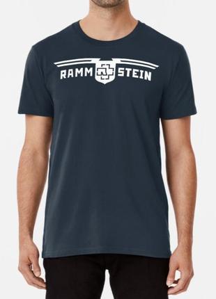 Мужская и женская футболка с принтом rammstein6 фото