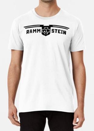 Мужская и женская футболка с принтом rammstein4 фото