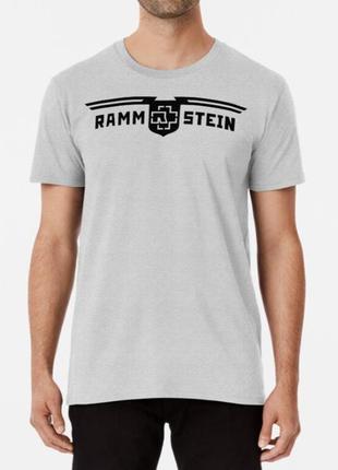 Мужская и женская футболка с принтом rammstein5 фото