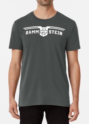 Мужская и женская футболка с принтом rammstein7 фото