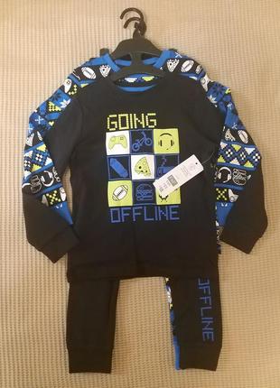 Комплект из двух пижам для мальчика 6-7 лет вд f&f