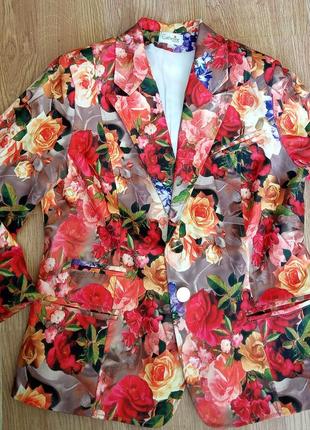Стильный женский цветной пиджак от бренда katherine6 фото