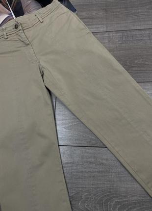 Оригинальные укороченные брюки jil sander4 фото