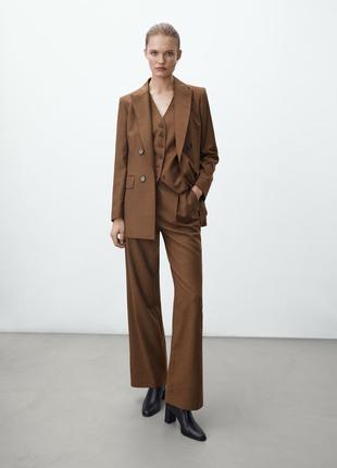 Піджак вовняний massimo dutti (42)