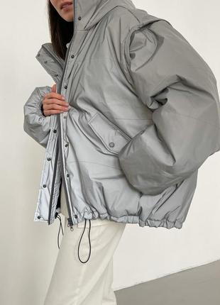 Куртка-жилетка светоотражающая3 фото