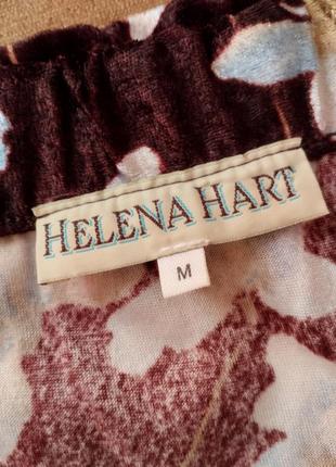 Юбка в пол макси прямая длинная велюр  бархат р 44-46 helena hart3 фото