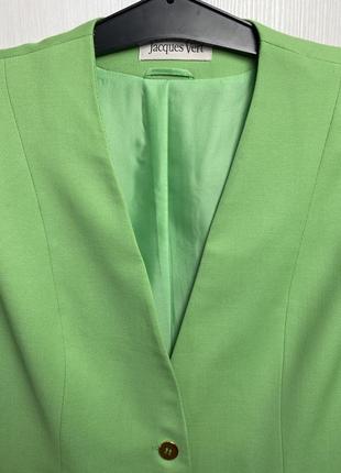 Піджак без лацканів весняного кольору7 фото