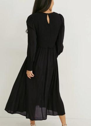 Черное платье c&amp;a, size 342 фото