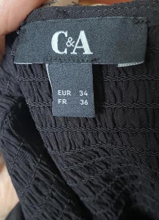 Чорна сукня c&a, size 34 5
