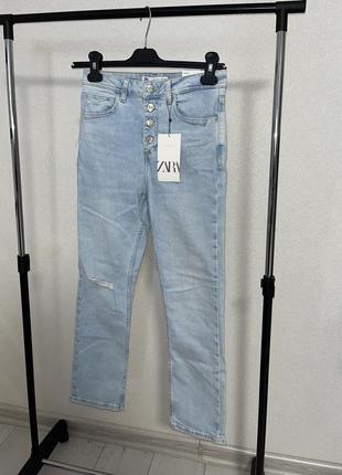 Джинси zara slim fit