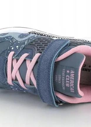 Качественные кроссовки american club для девочки