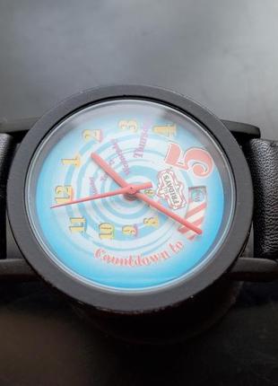 Яскравий кварцовий чоловічий годинник5 фото