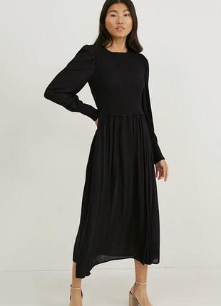 Черное платье c&amp;a, size 34