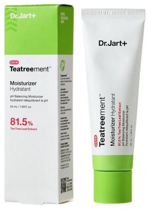 Лікувальний зволожуючий крем dr.jart+ ctrl-a teatreement moisturizer 50 мл