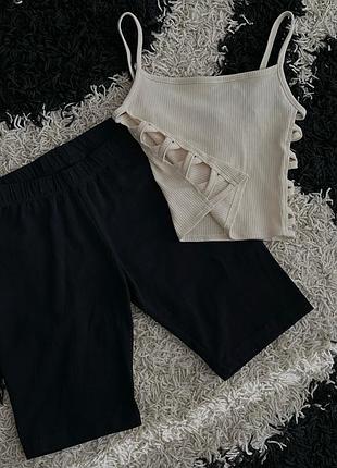 Велосипедки черные h&amp;m