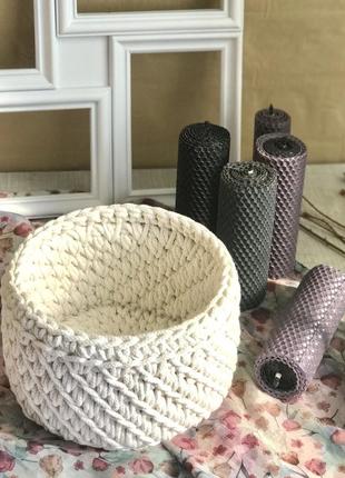 3 шт набор корзин для хранения, кашпо для цветов, стильный декор для дома, цвета...